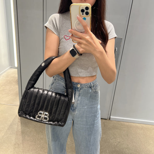 巴黎世家雲朵肩背包