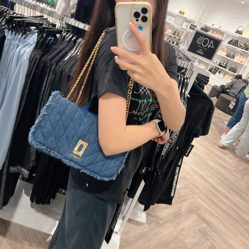 Karl Lagerfeld 丹寧鏈條包