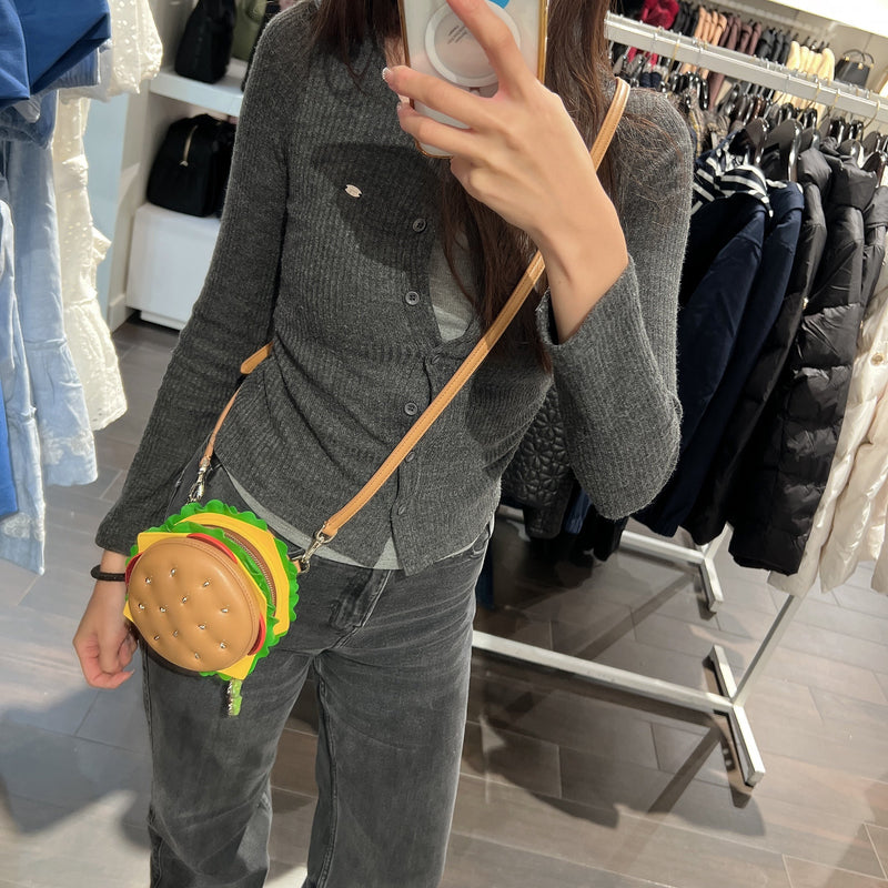 Kate Spade New York Snack Bar 3D Hamburger Crossbody