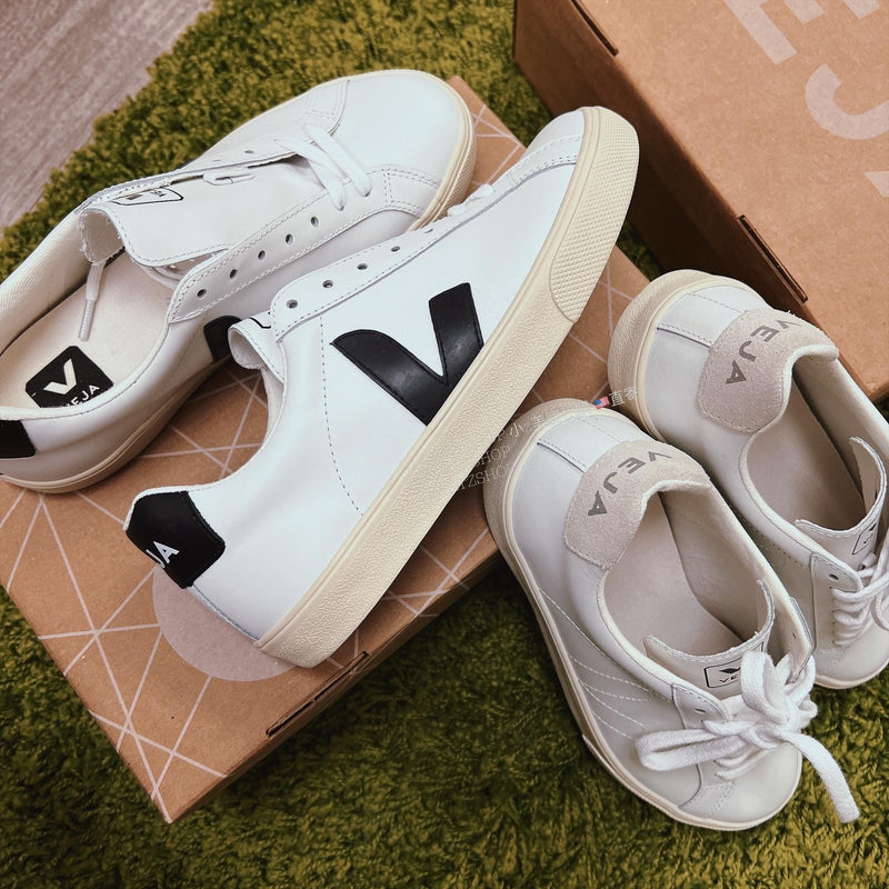 VEJA ESPLAR LOGO LEATHER 法國國民小白鞋 超美白搭