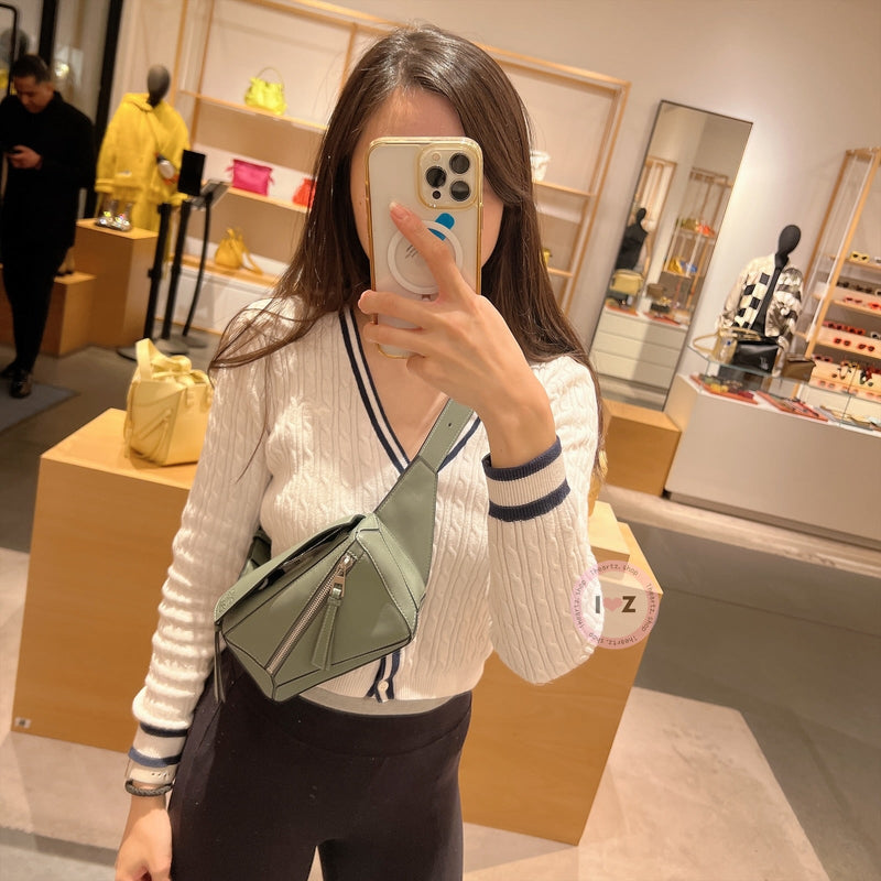 Loewe 迷你puzzle 胸包