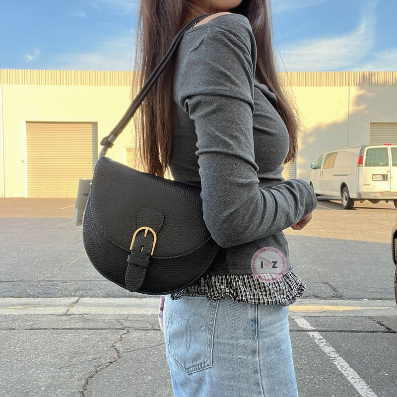 FOSSILLeather Everleigh Large Flap Crossbody