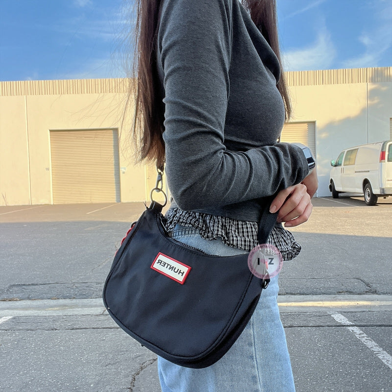 Hunter Recycled Polyester Shoulder Bag
