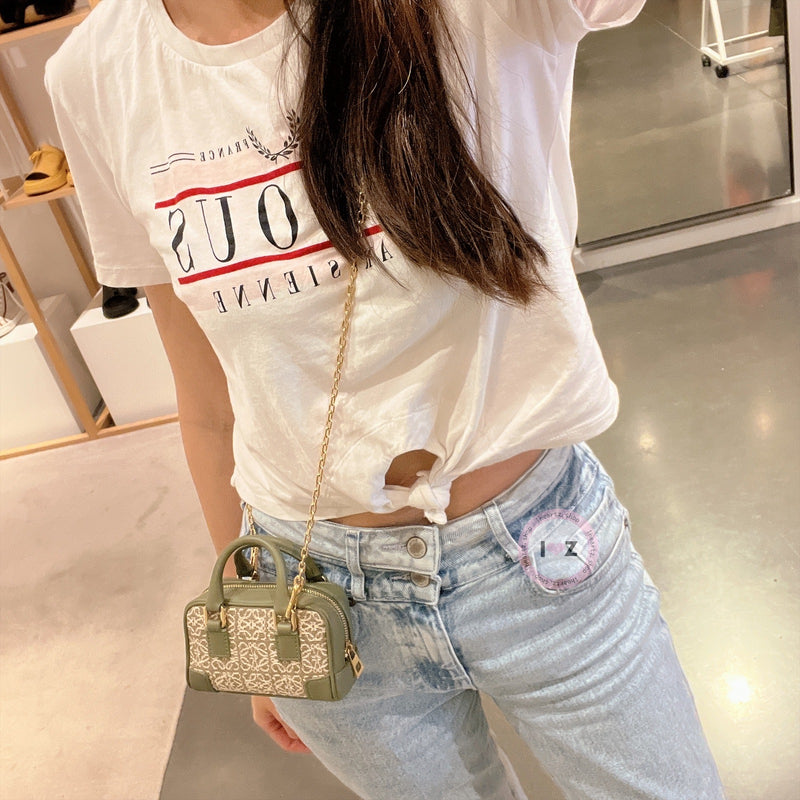 Loewe Amazona Nano Anagr 老花綠迷你手提鏈條包