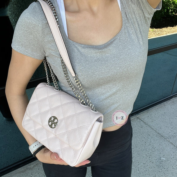 Tory Burch Willa 粉嫩鏈條包