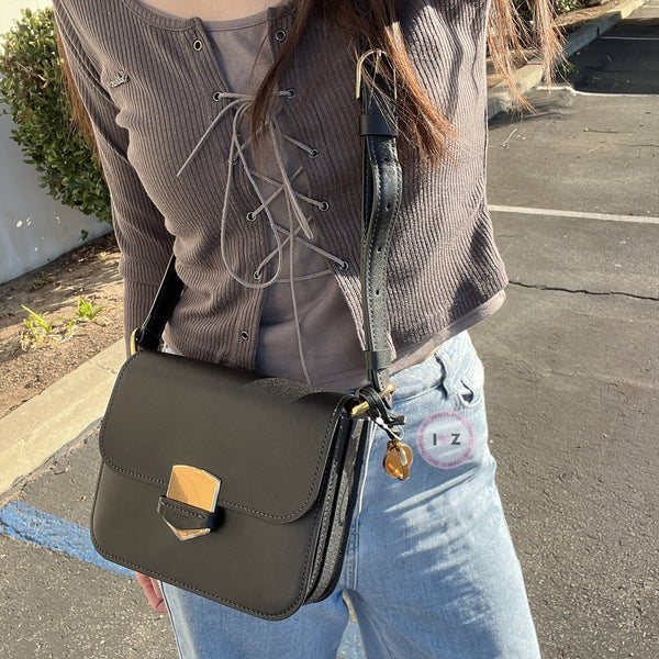 FOSSIL Leather Lennox Flap Crossbody
