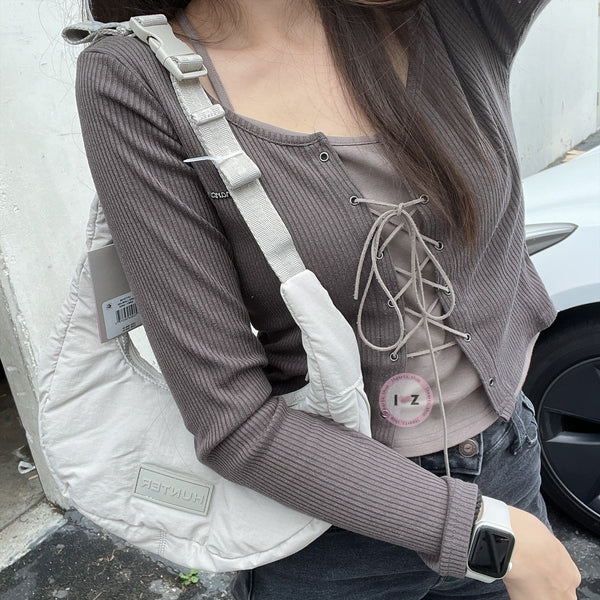 Hunter Mini Crescent Crossbody Bag