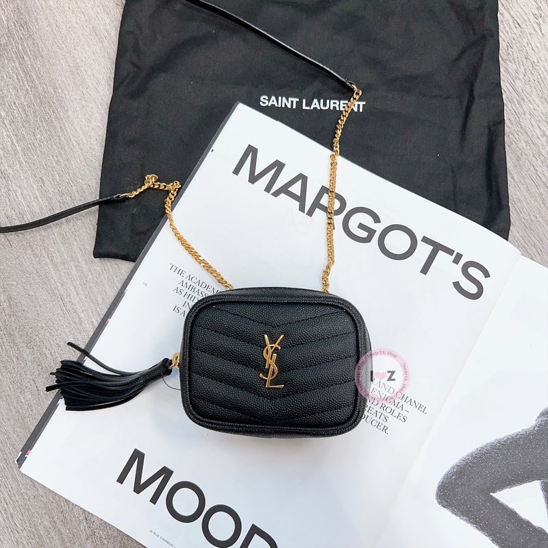 YSl key pouch 魚子醬黑迷你包