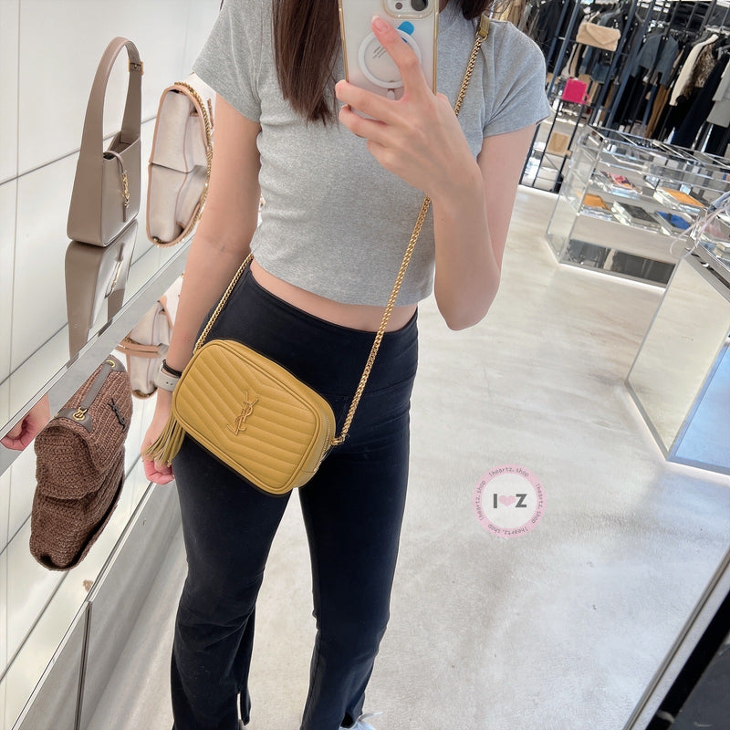 YSL mono grain 魚子醬相機包