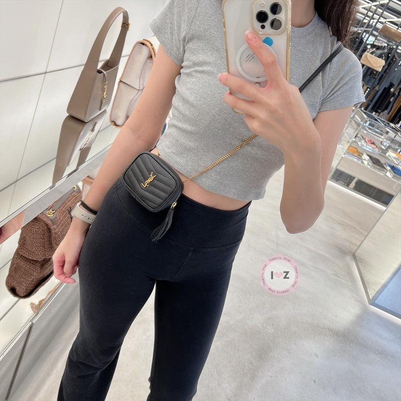 YSL魚子醬迷你鏈條包