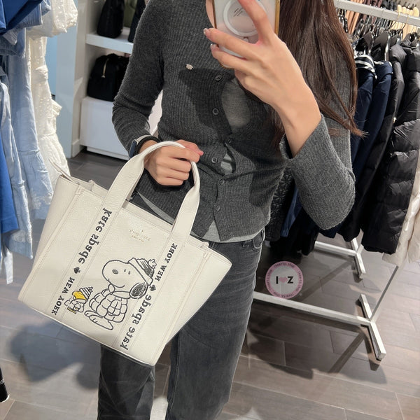Kate Spade Peanuts X KSNY Snoopy Small Tote