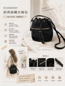 *Burberry黑水桶包ZG1179
