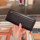 *Loewe黑薄款長夾ZA3094