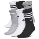 #愛迪達青年黑白6雙子組ZC1042