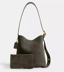 *Coach麂皮水桶包ZB2873