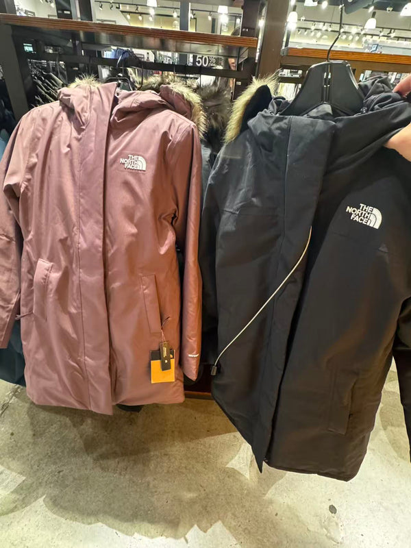 #北臉女毛毛帽外套YJL1657
