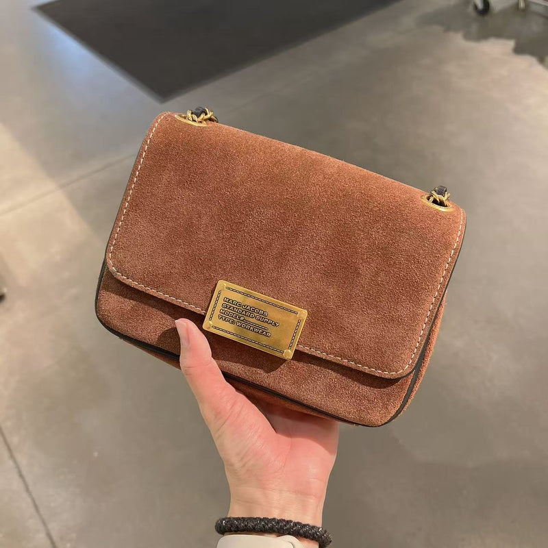 *YKL2074MJ麂皮翻蓋包