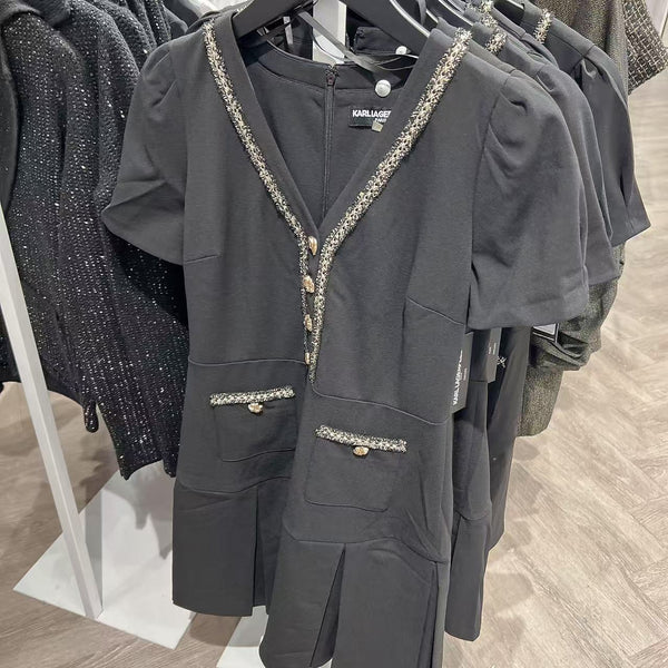 *YKL2133卡爾小香風洋裝