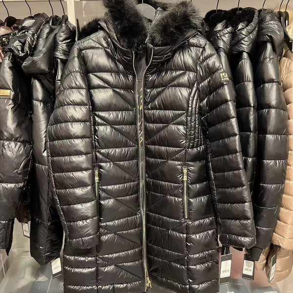 *YKL21卡爾毛圈連帽長大衣