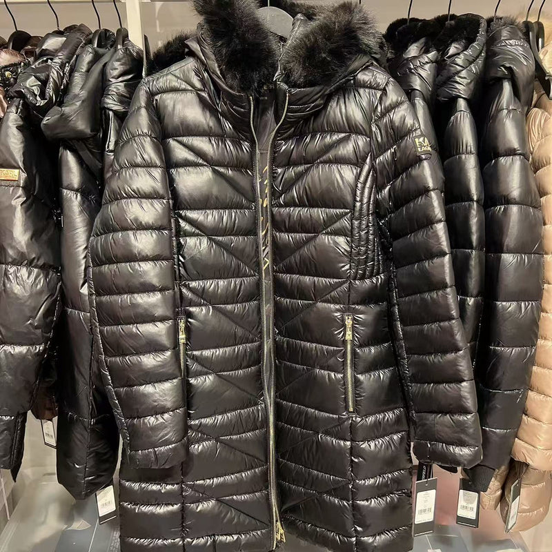 *YKL21卡爾毛圈連帽長大衣