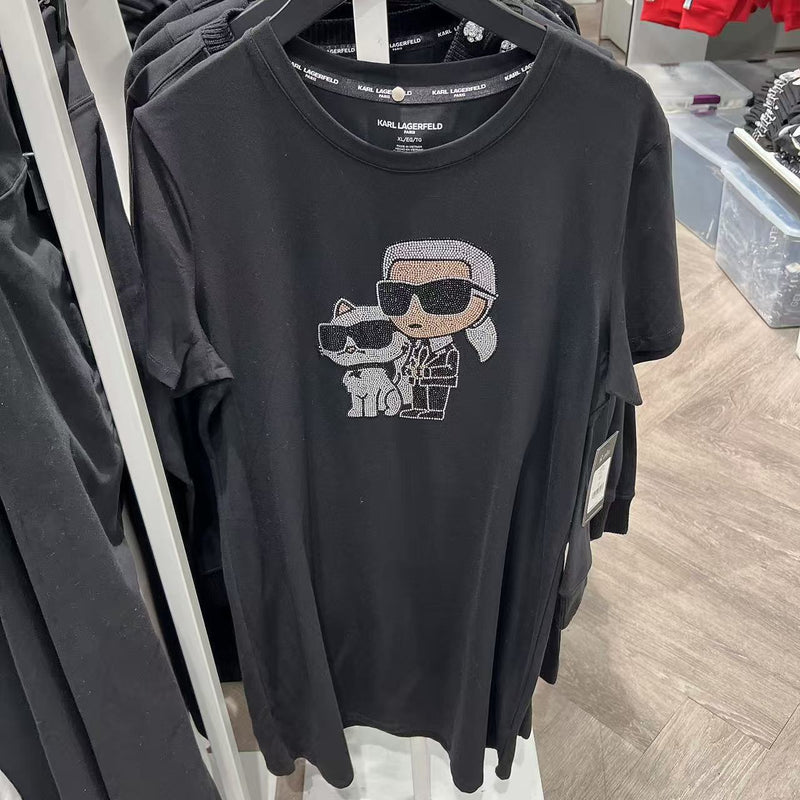 *YKL2129卡爾短袖長T