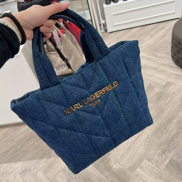 *YKL2137卡爾牛仔托特包