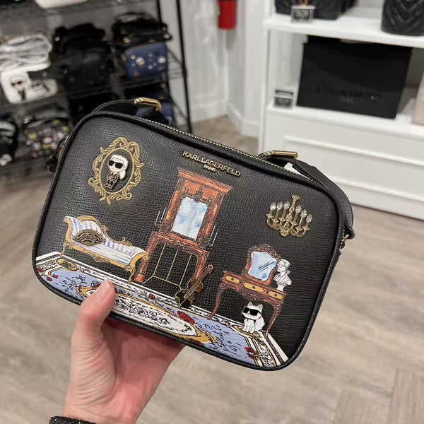 *YKL2139卡爾油畫風相機包