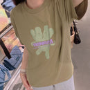 *MJHeaven聯名噴漆雙頭泰迪熊短袖T恤YFL30126