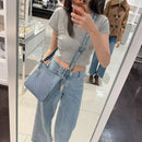 *MK藍滿版老花斜背包ZHL2704