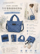 *MJ丹寧菱格手提包ZG0772