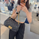 *MJ蓬鬆菱格肩背包YHL0737