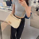 *MJ蓬鬆菱格肩背包YHL0737