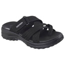 *Skechers女黑織帶機能涼鞋ZH1282