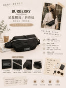 *Burberry黑腰包ZG0880