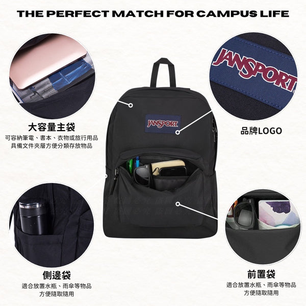 ^JanSport經典中性後背YF2406