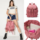 *Pink尼龍後背包YJ0905