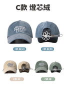 ^韓國ONGO花結綁帶棒球帽YL0240