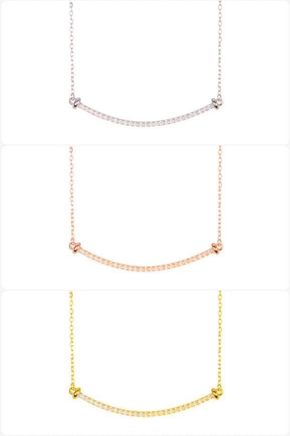 ^Adornia微笑項鏈YK2959