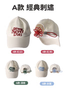 ^韓國ONGO花結綁帶棒球帽YL0240