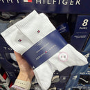 #Tommy經典小旗8雙襪子組ZB2341