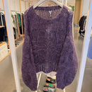 *Loewe女葡萄紫毛衣Zi0659