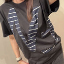 *Loewe男藍條紋踢ZJL1031