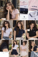 #Uspoloassn女polo短袖ZJ3043