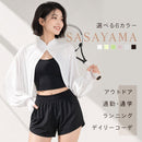 ^日本SASAYAMA冰絲防曬披肩ZG1650