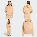 *愛迪達女ZEN奶茶連帽外套ZC1241