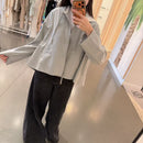 *Loewe女灰外套ZJL1037