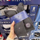 #Tommy經典小旗8雙襪子組ZB2341