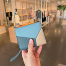 *Loewe拼圖撞色零錢袋短夾ZJL1023