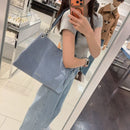 *MK藍毛面磁扣托特ZHL2702