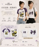 *Coach女塗鴉短袖ZG1741
